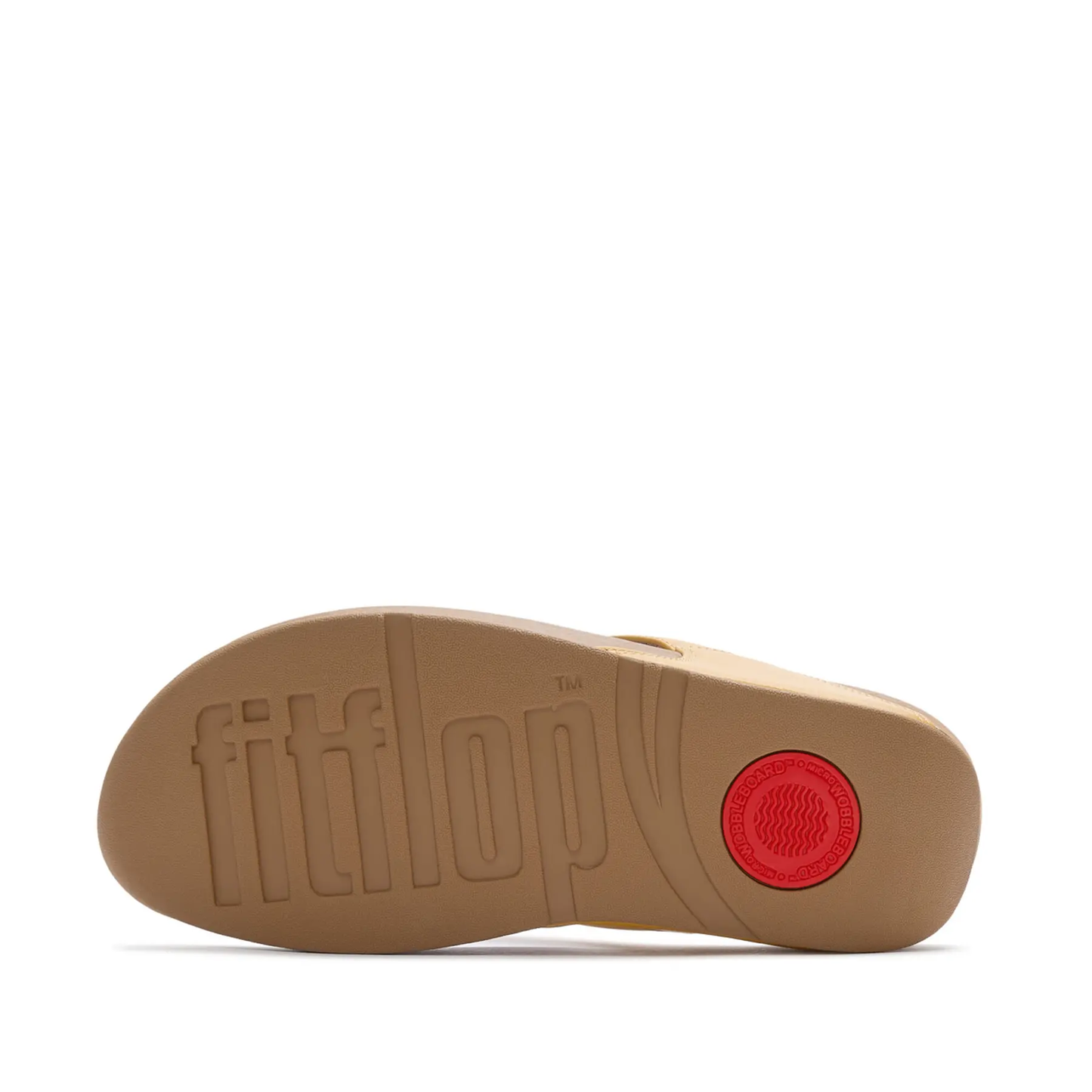 Infradito Donna FitFlop Lulu Leather Toepost - Yellow