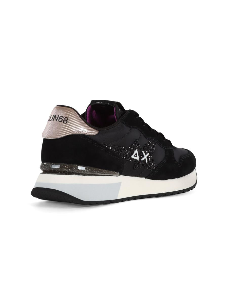 Sun68 sneakers Stargirl Glitter Logo nero