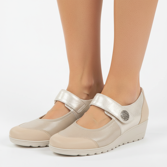 Mephisto MOBILS Bathilda ballerina donna indossata piede nudo