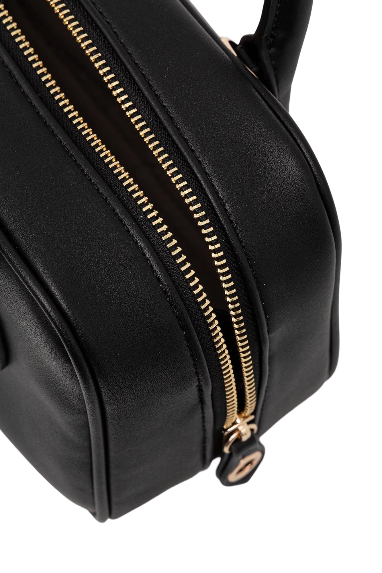 TWINSET Borsa Donna a Mano Nera Bauletto con Tracolla Removibile