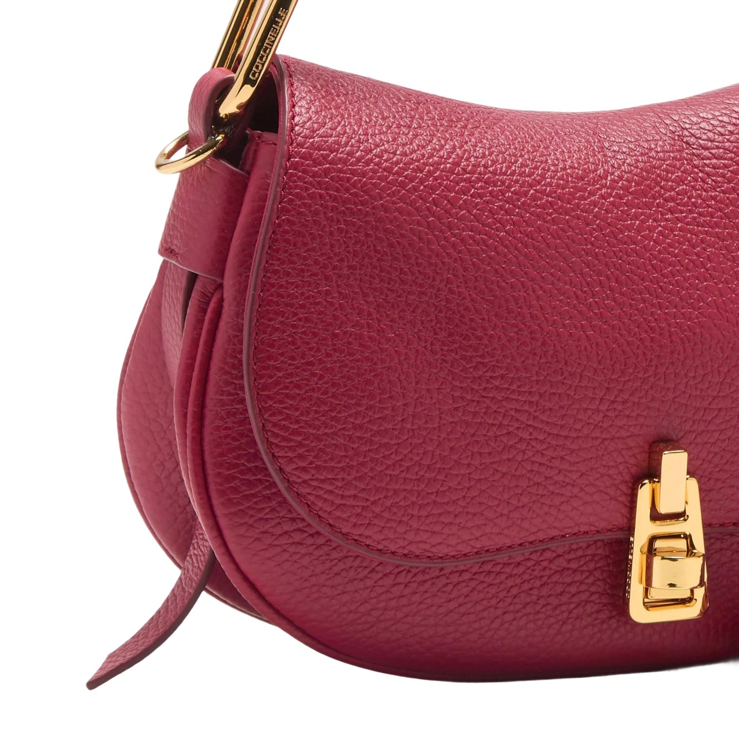 COCCINELLE Borsa Donna Piccola a Tracolla Rossa, In Vera Pelle, Magie Soft Mini