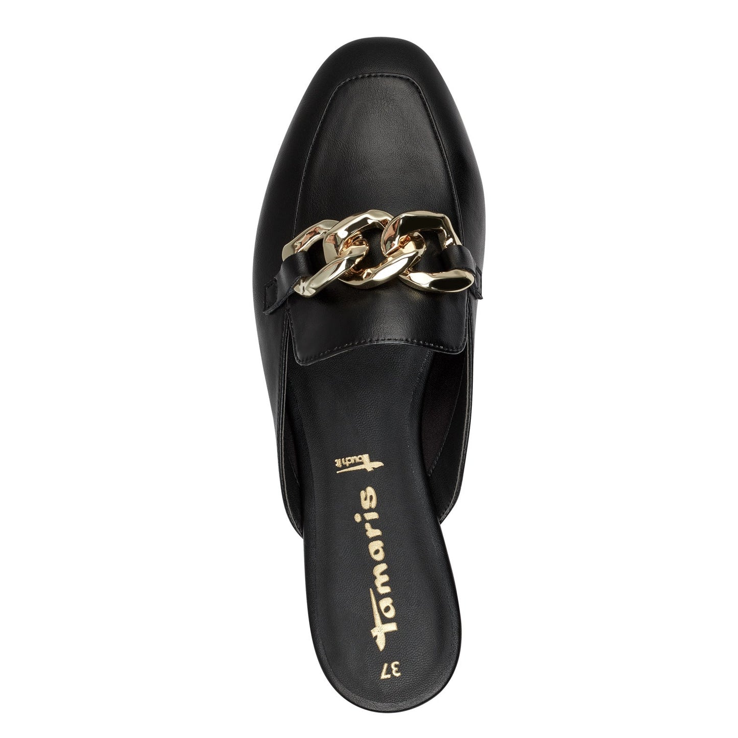 SABOT NERO CON CATENA