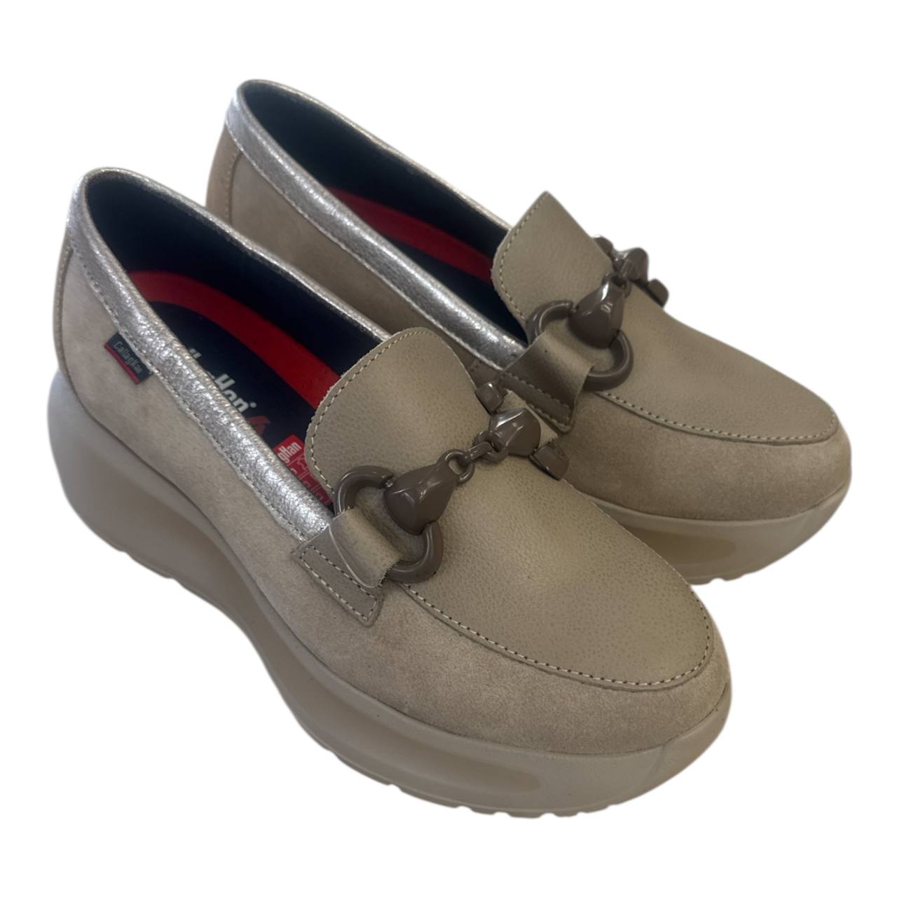 Callaghan mocassino donna pelle e camoscio 61606