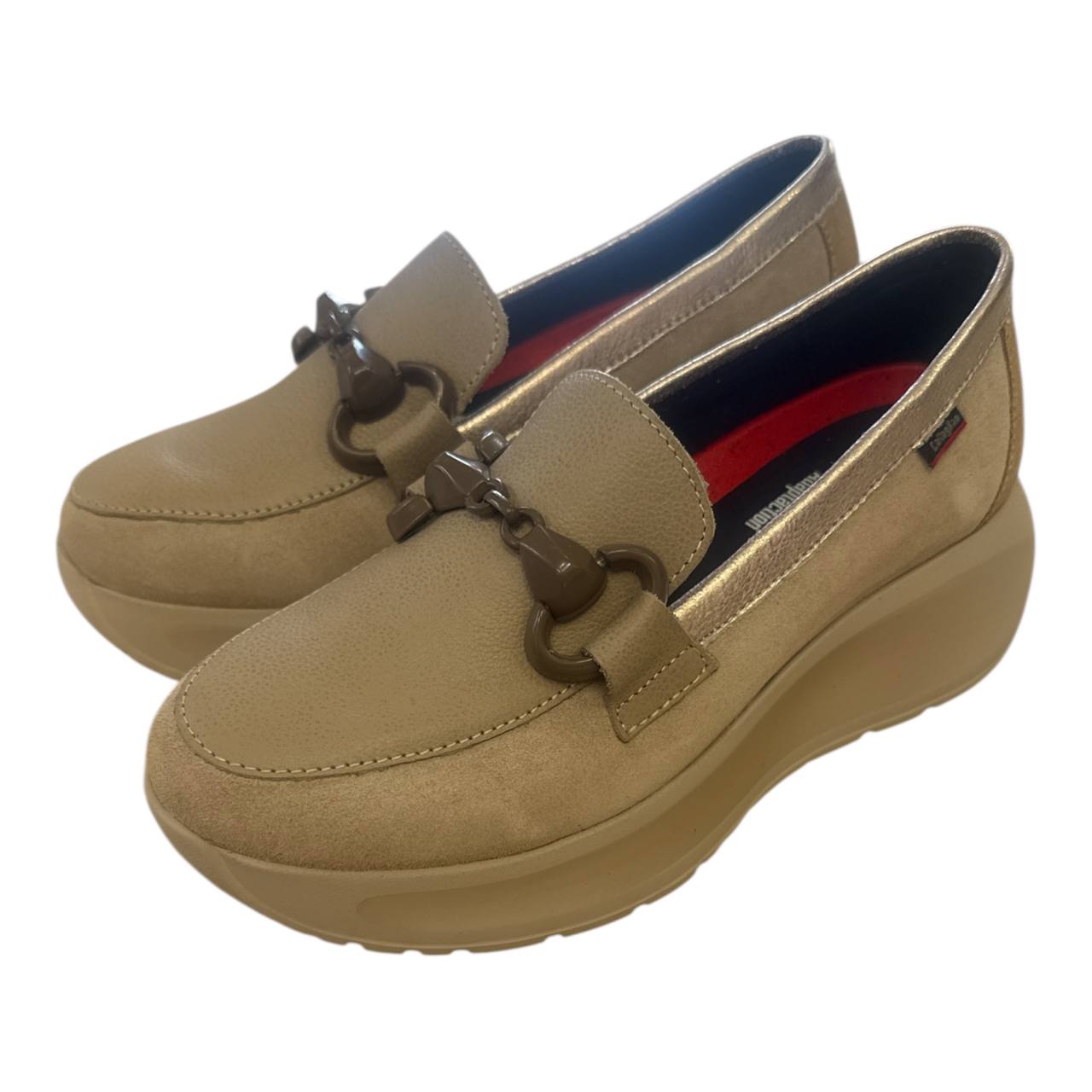 Callaghan mocassino donna pelle e camoscio 61606