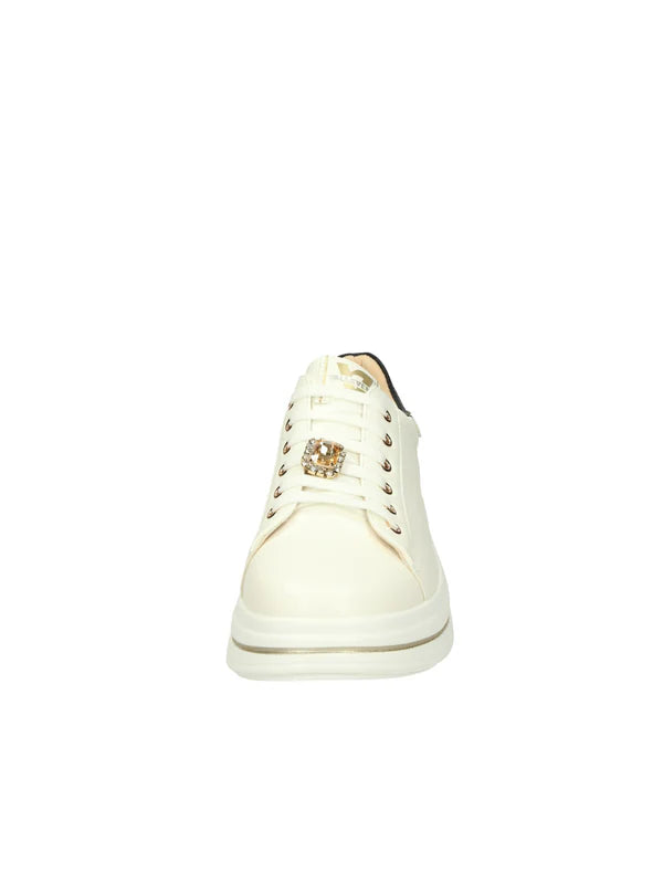 VALLEVERDE SCARPE CASUAL DONNA WHITE MADE IN ITALY