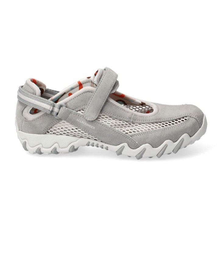 Allrounder Niro Ciment Nimbus Cloud -by mephisto Scarpe a strappo donna con plantare estraibile per plantari