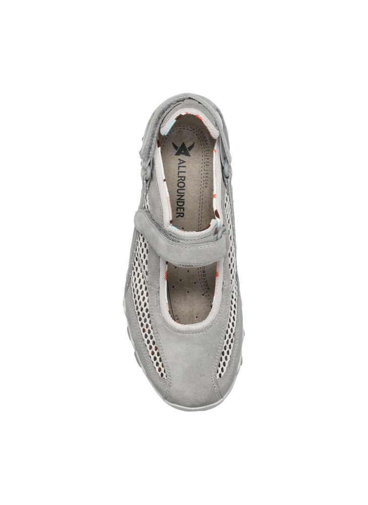 Allrounder Niro Ciment Nimbus Cloud -by mephisto Scarpe a strappo donna con plantare estraibile per plantari