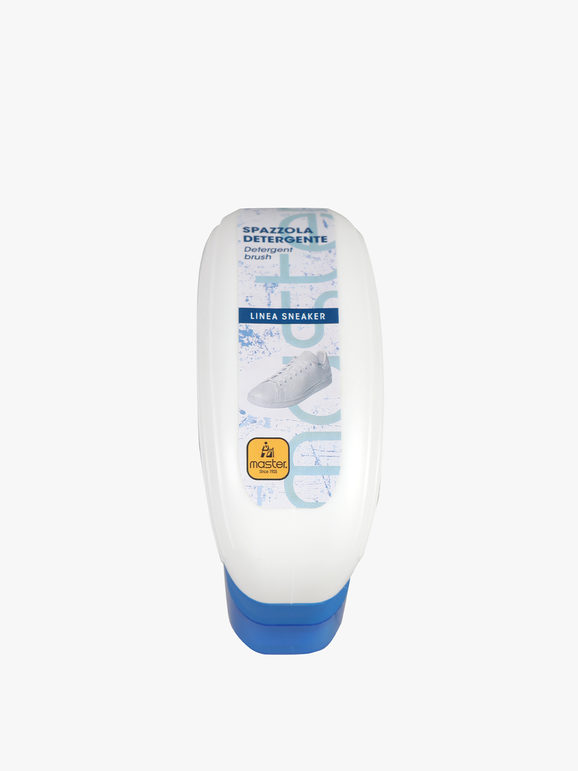 Detergente smacchiatore per la cura delle scarpe .Spazzola detergente per linea sneakers