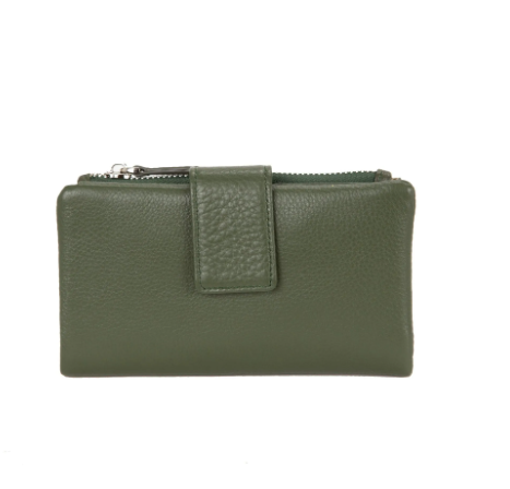 PELLETTERIA VENETA PFV0019 – Portafoglio Donna in Vera Pelle con Porta Carte Rimovibile