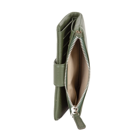 PELLETTERIA VENETA PFV0019 – Portafoglio Donna in Vera Pelle con Porta Carte Rimovibile