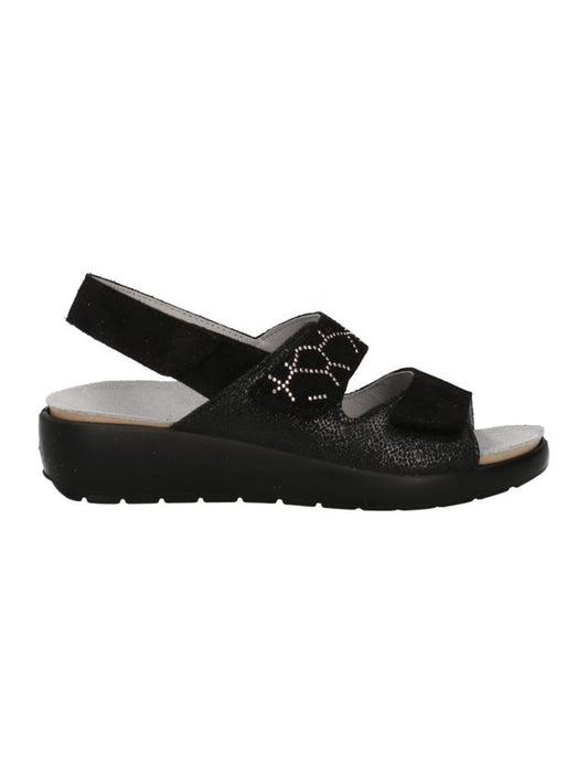 Sandalo Melluso Walk Q60239 da donna nero