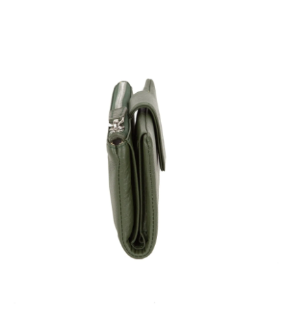 PELLETTERIA VENETA PFV0019 – Portafoglio Donna in Vera Pelle con Porta Carte Rimovibile