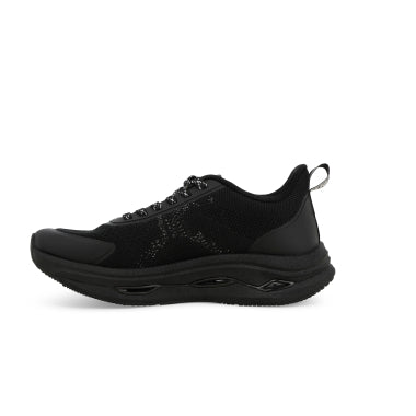 Sneakers Melluso donna 093404 nere comfort memory foam