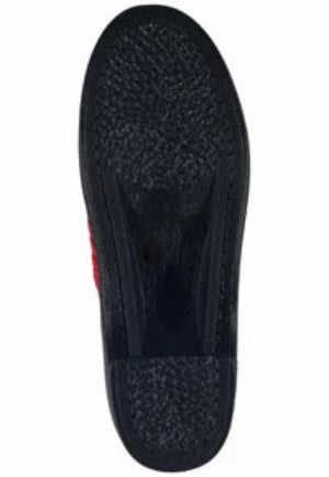 Arcopedico 1301 Ciabatta In Knitted Classic Aperta SPLASH I 06 Red