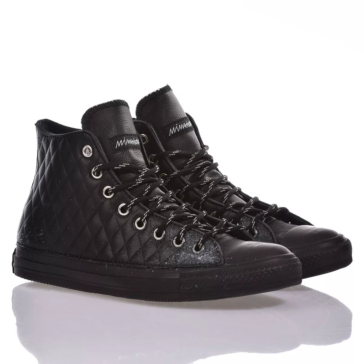 Converse Black Quilt