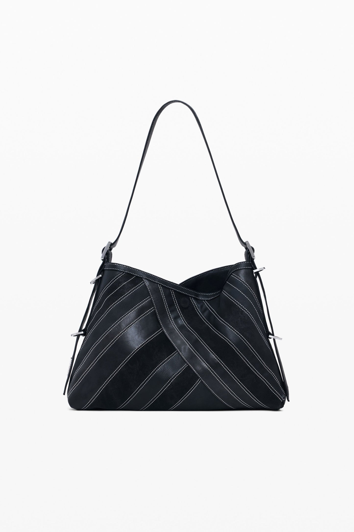 DESIGUAL Borsa Donna a Spalla Nera Fibonacci Buxton