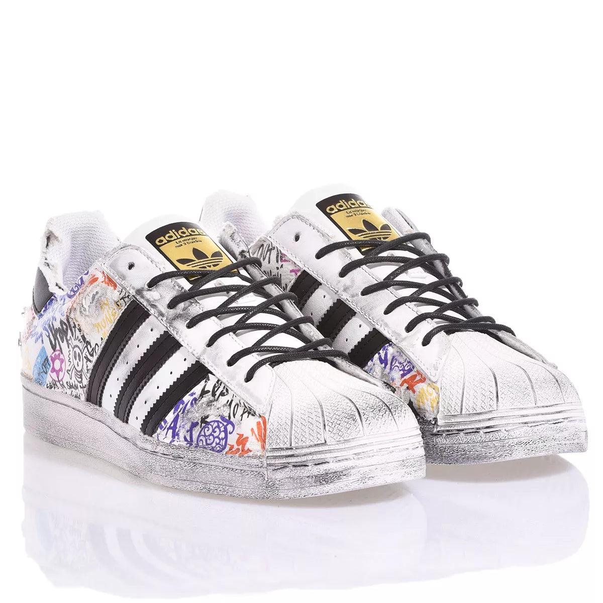 Adidas Superstar Destroyed Graffiti