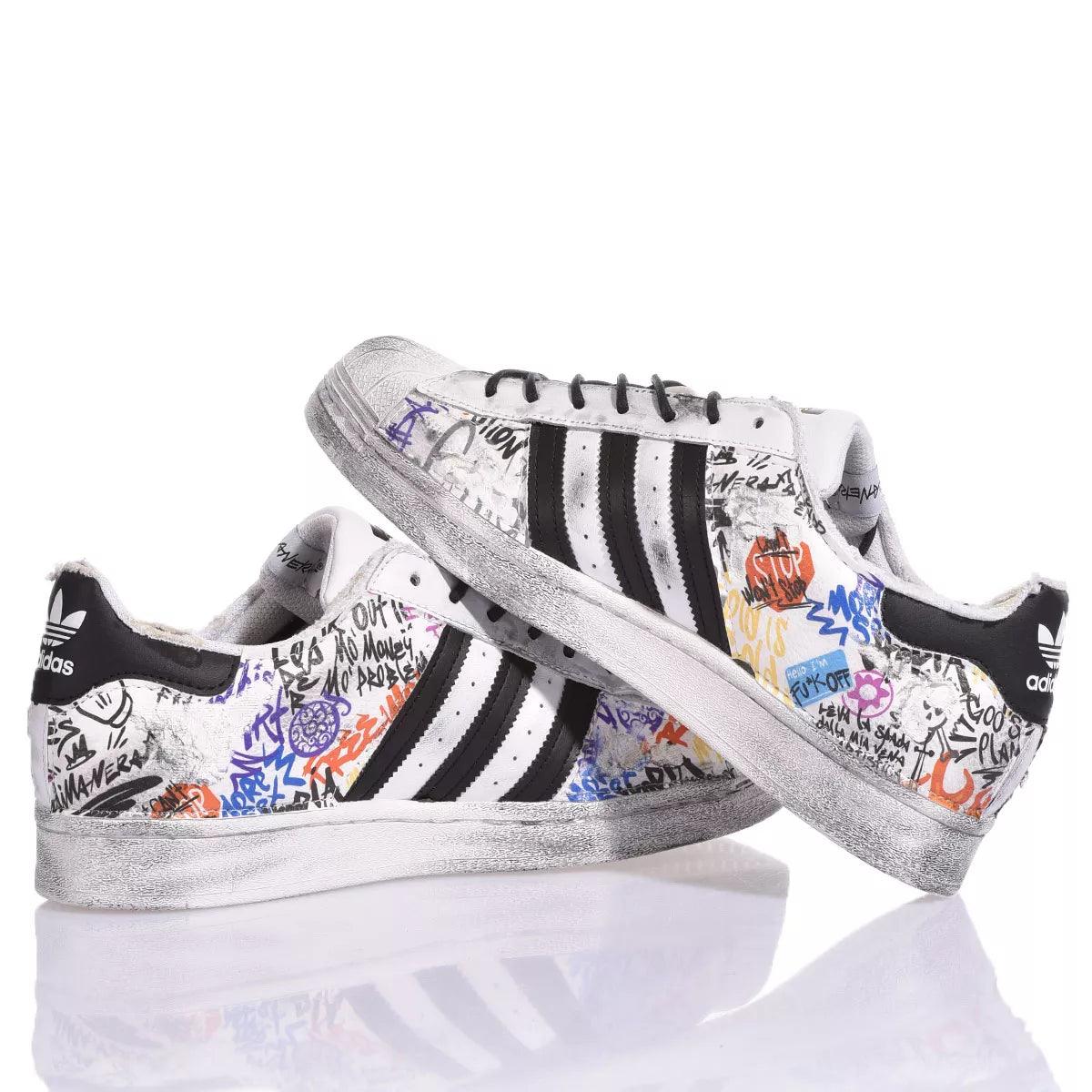 Adidas Superstar Destroyed Graffiti