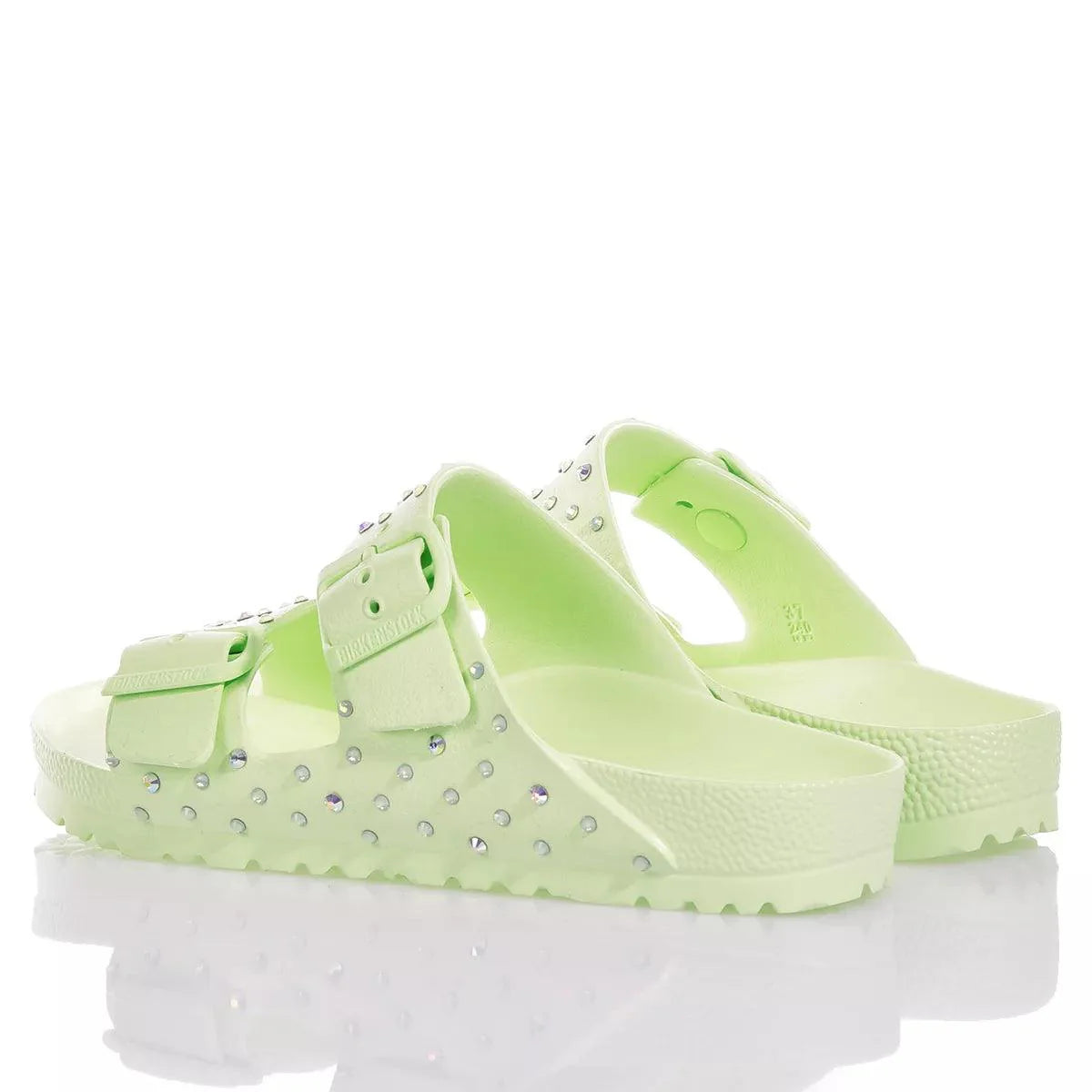 Birkenstock Arizona Lime Swarovski