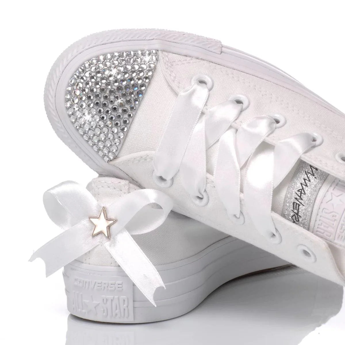 Converse Swarovski Lady White Ox