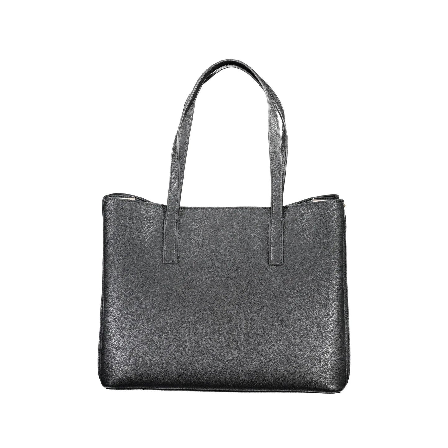 GUESS JEANS Borsa Donna Nera Meridian a Spalla con Tasche Esterne e Zip