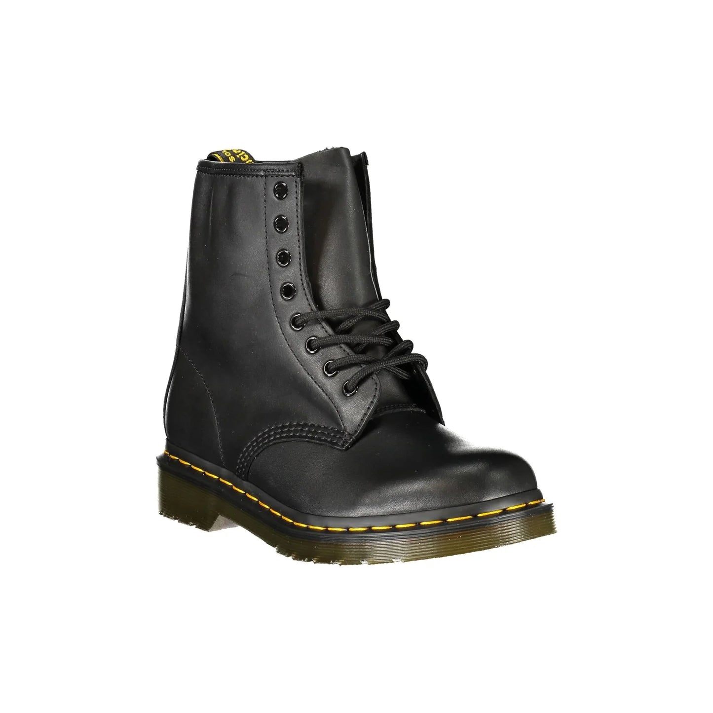 DR. MARTENS Stivaletti Donna Neri 1460 Greasy Unisex
