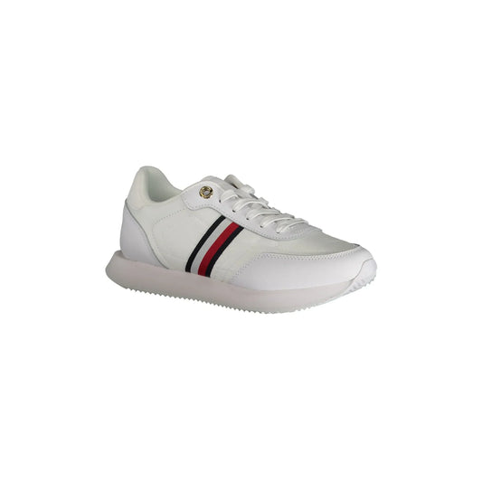 TOMMY HILFIGER Calzatura Sportiva Donna Bianca con Dettagli a Contrasto