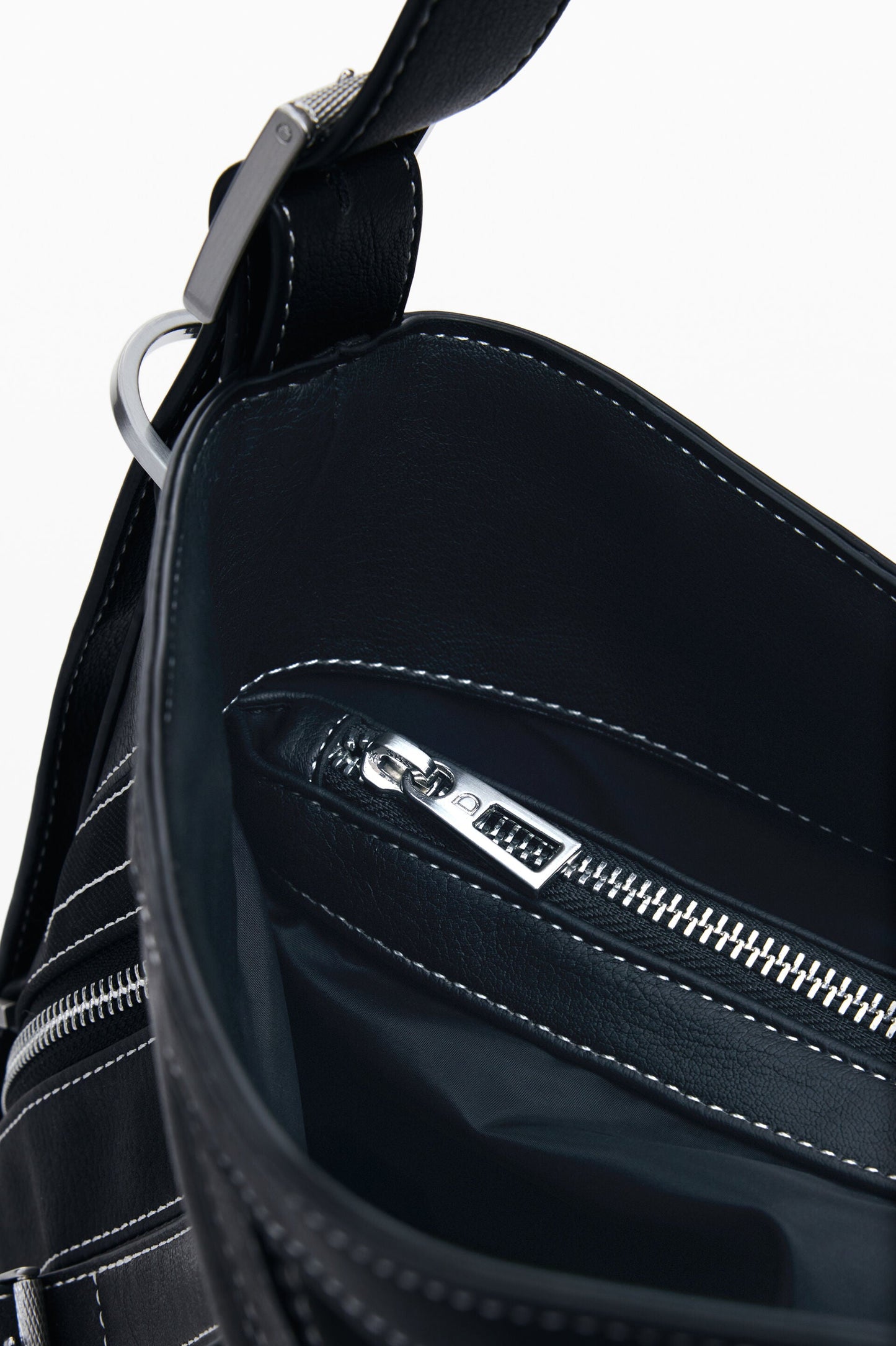 DESIGUAL Borsa Donna a Spalla Nera Fibonacci Buxton