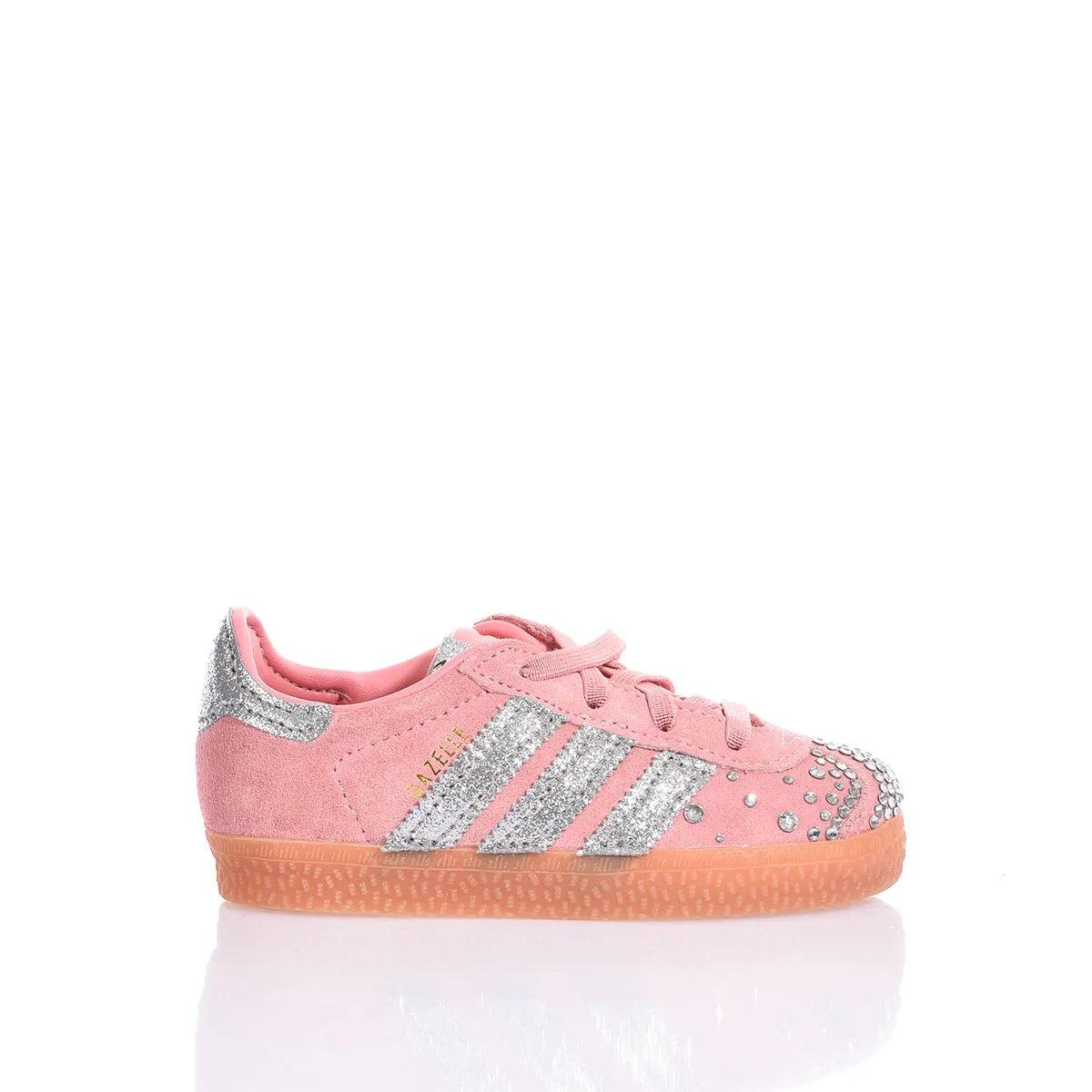 Adidas Gazelle Baby Blush Swarovski
