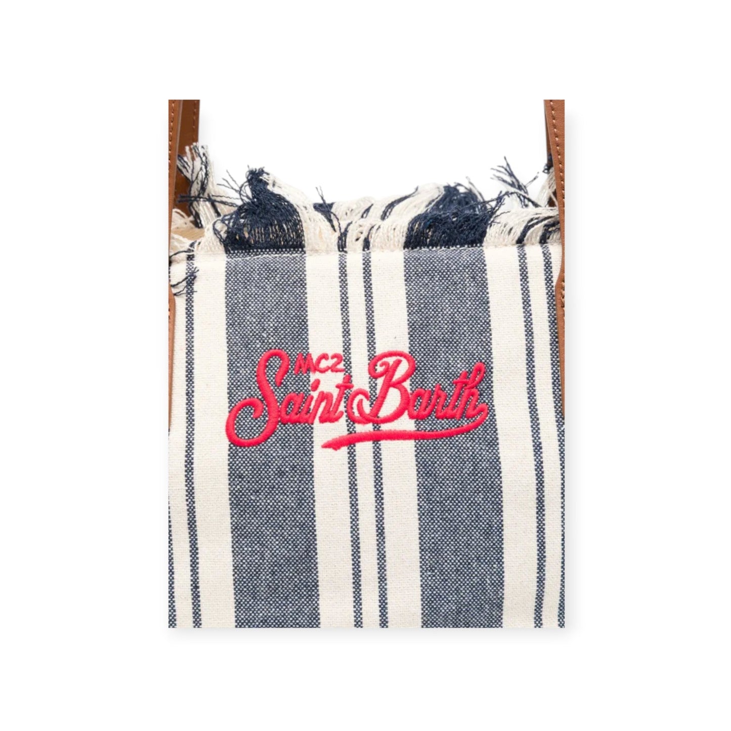 BORSA CITYBAG BIANCA E AZZURRA