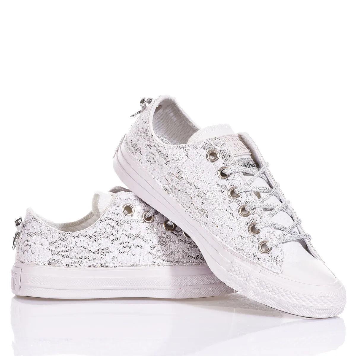 Converse Ox Glamour White