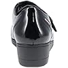 MOBILS by Mephisto BRANDA VERNIS FRIPE 1014N/NAPLACK 00 BLACK – Scarpe donna in pelle con plantare estraibile