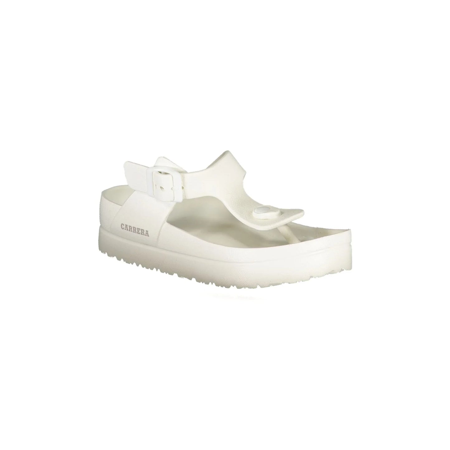 CARRERA Ciabatte Donna Bianche Infradito con Fibbia alla Caviglia