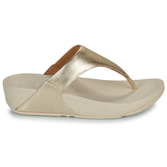 FITFLOP Sandali infradito in pelle metallizzata LULU I88