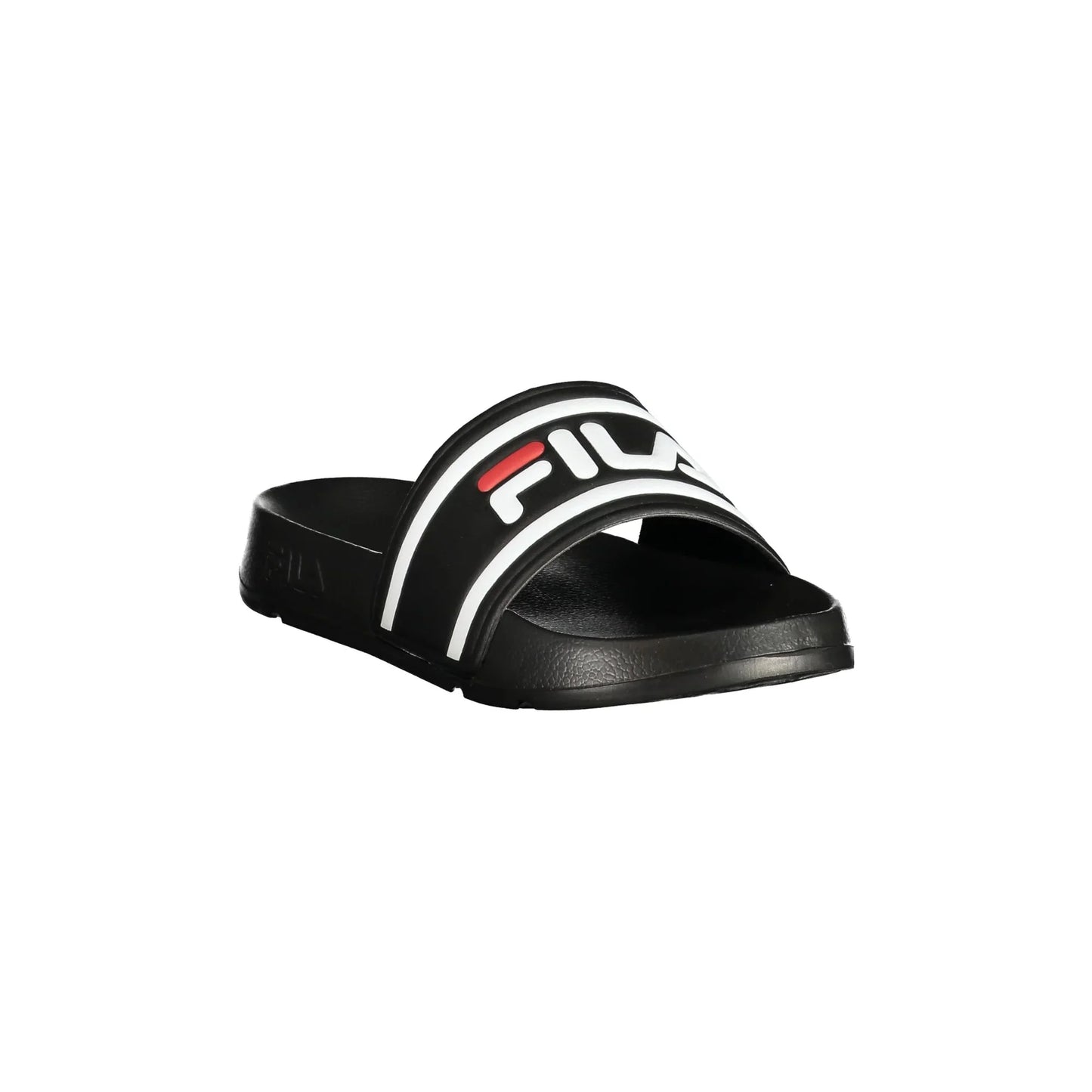 FILA Ciabatte Donna Nere Morro Bay con Logo a Contrasto