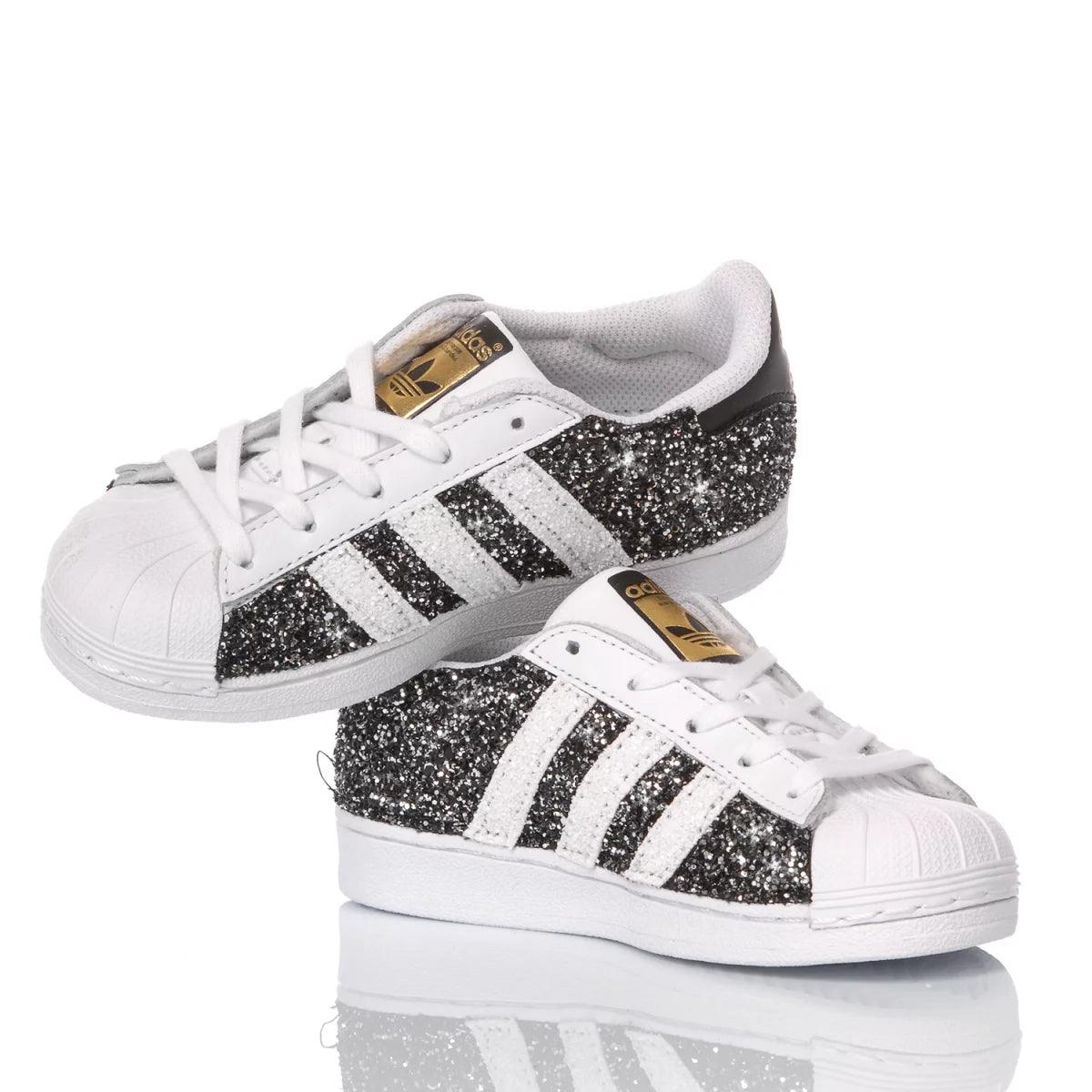 Adidas Superstar Junior Glitter Black