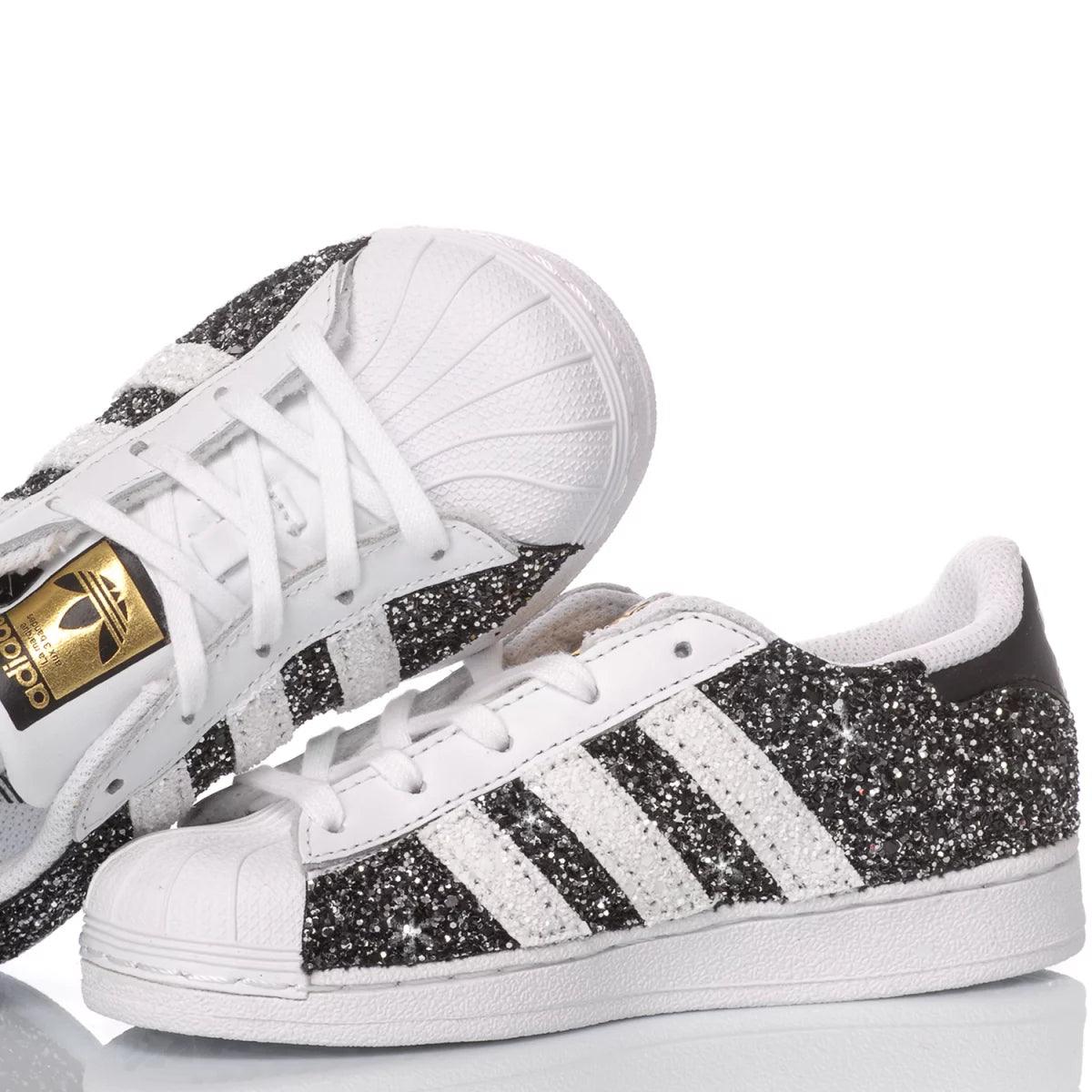 Adidas Superstar Junior Glitter Black