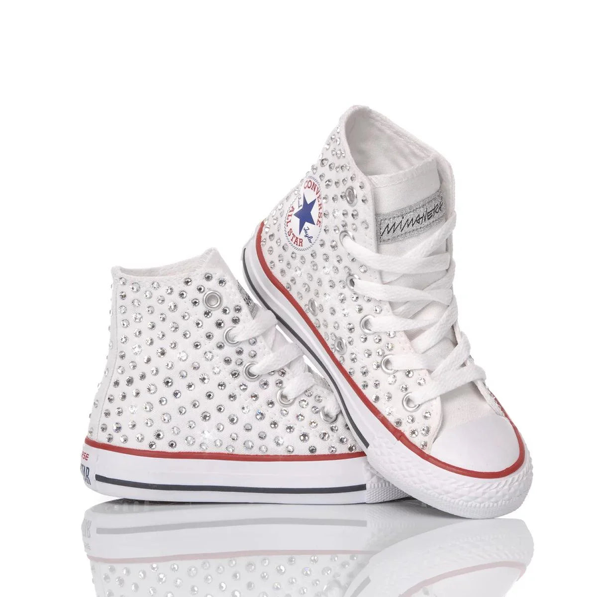 Converse Junior Swarovski Bianca