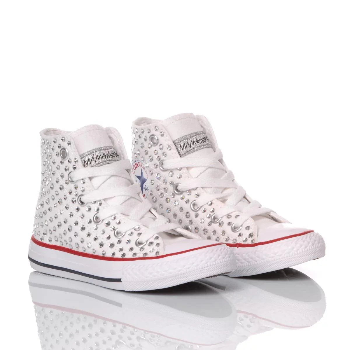 Converse Junior Swarovski Bianca