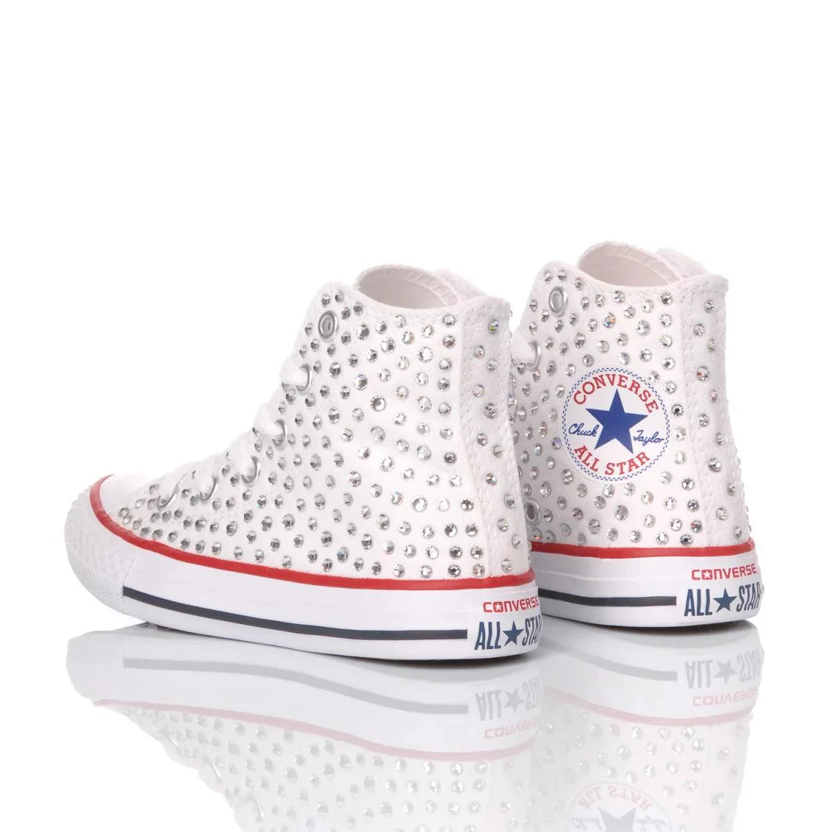 Converse Junior Swarovski Bianca