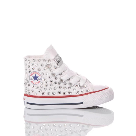 Converse Baby Swarovski Bianca