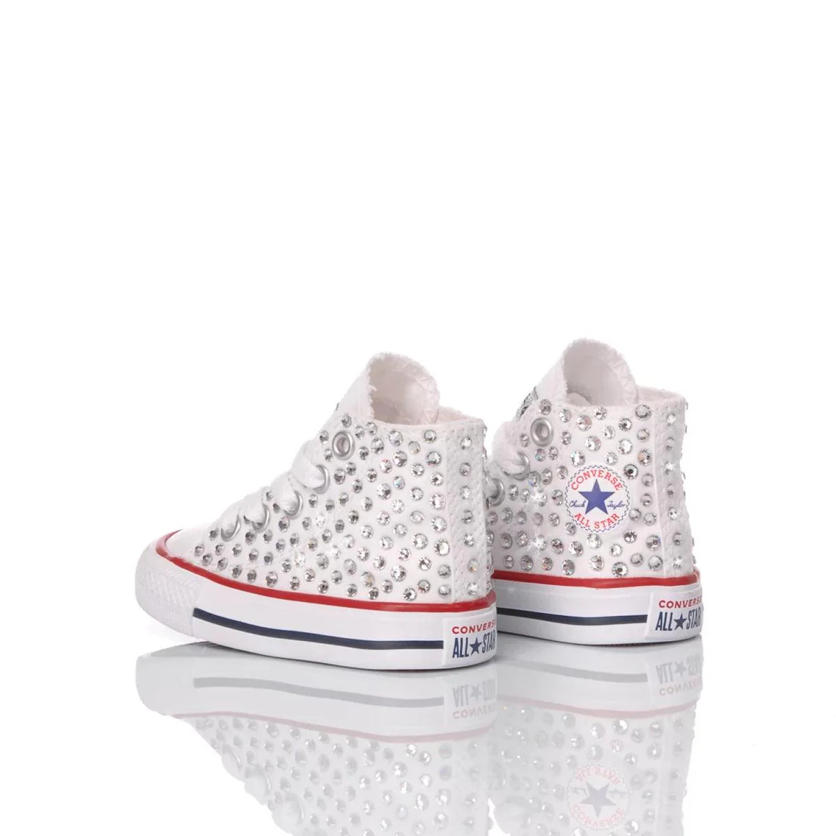 Converse Baby Swarovski Bianca
