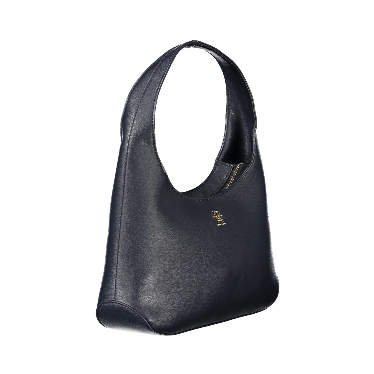 TOMMY HILFIGER Borsa Donna a Spalla Nera con Zip