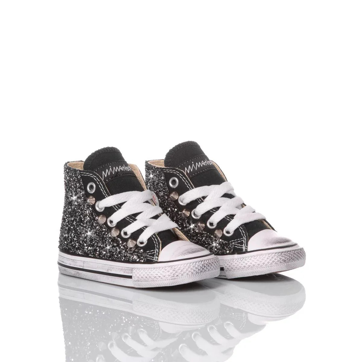 Converse Baby Glitter Black