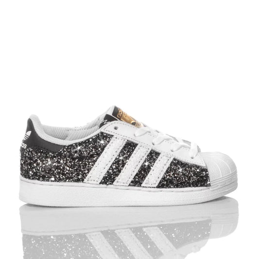 Adidas Superstar Junior Glitter Black