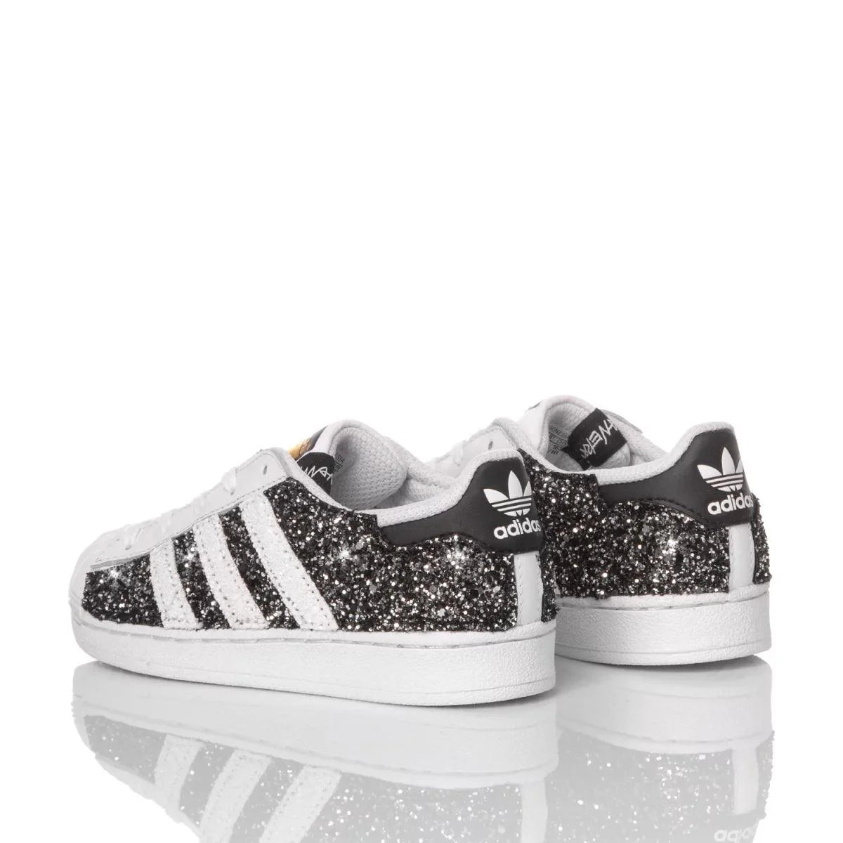 Adidas Superstar Junior Glitter Black