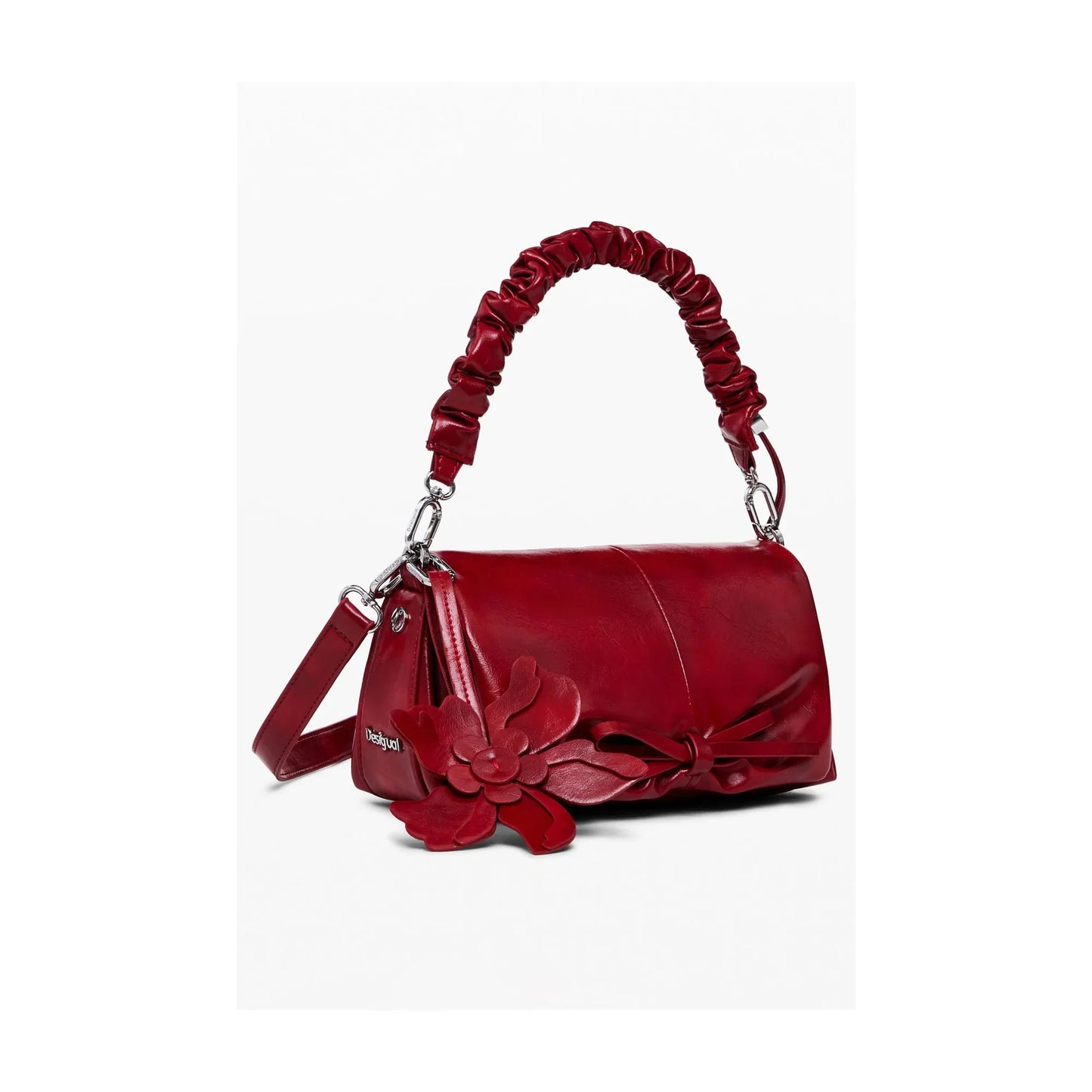 DESIGUAL Borsa Donna Rossa a Spalla Valentine Naron Mini