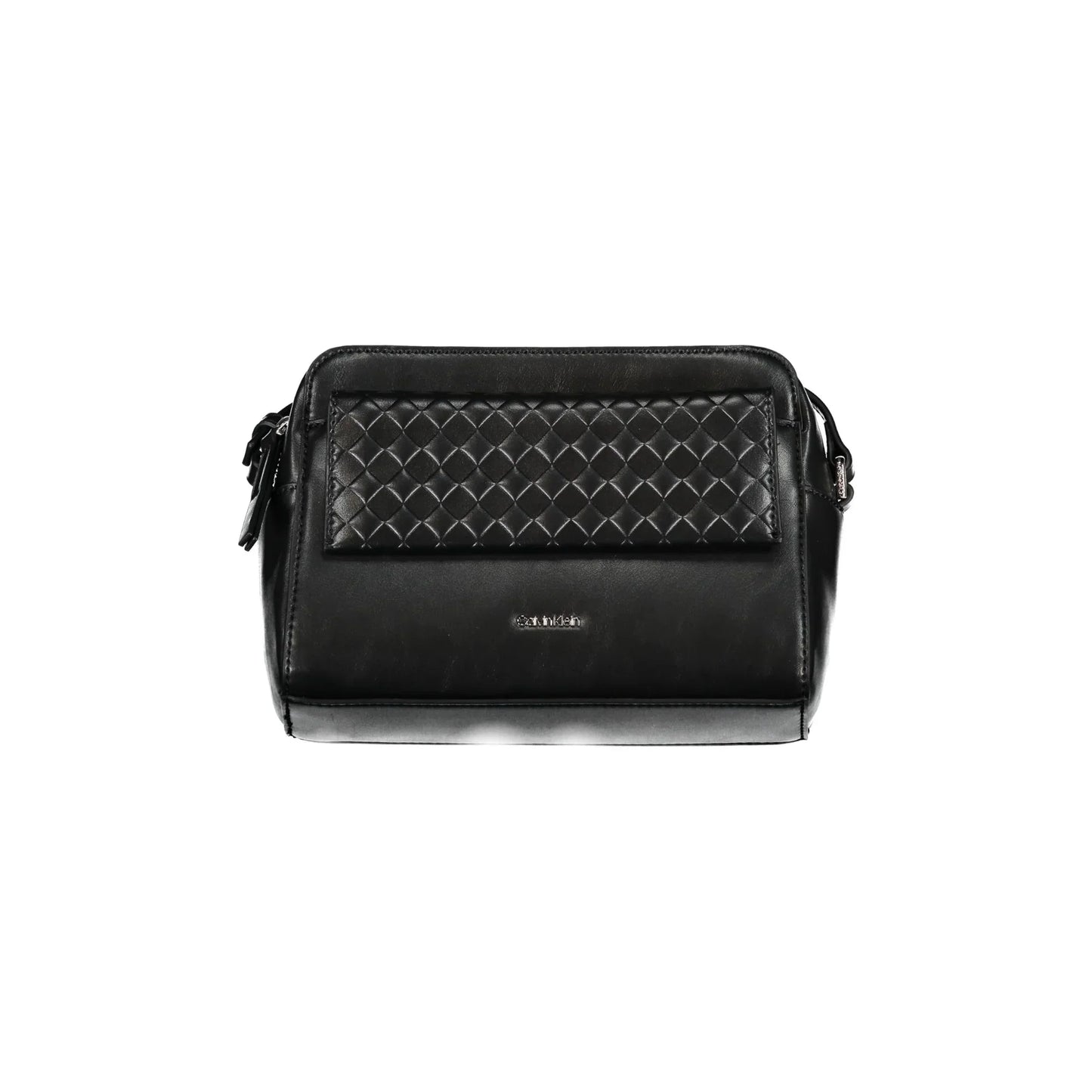 Calvin Klein Borsa Donna a Tracolla Regolabile Nera con Zip e Magnete