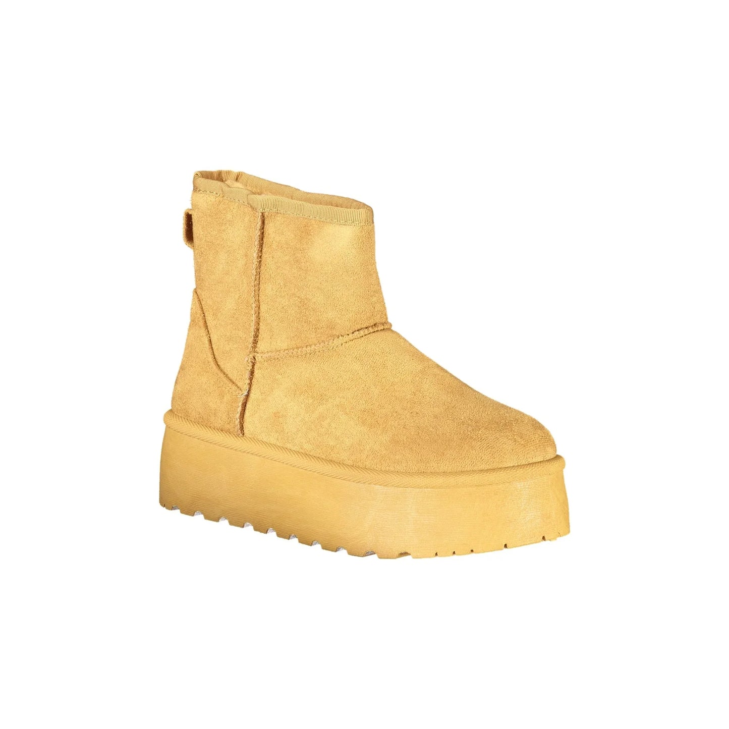 LAURA BIAGIOTTI Stivaletti Donna Marroni con Pelo e Zeppa 4 cm