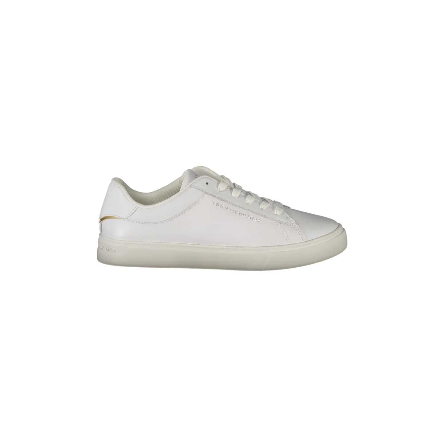 TOMMY HILFIGER Scarpe Sneakers Donna Bianche con Plantare Removibile